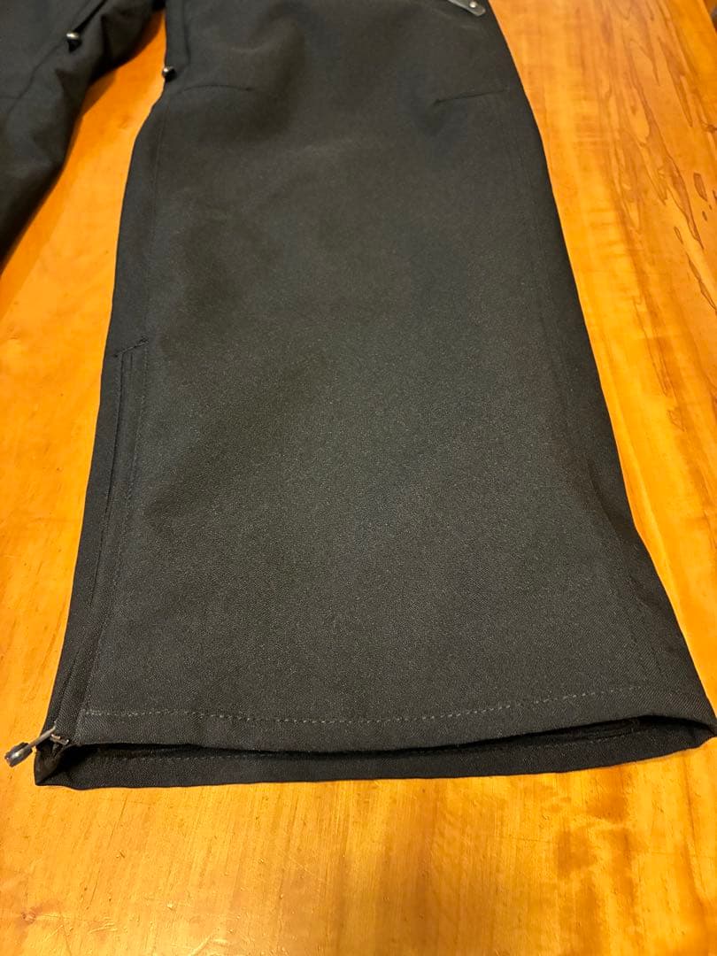 美品 nima ユニセックス スノボウェア セットアップ 上M 下S 上下 黒