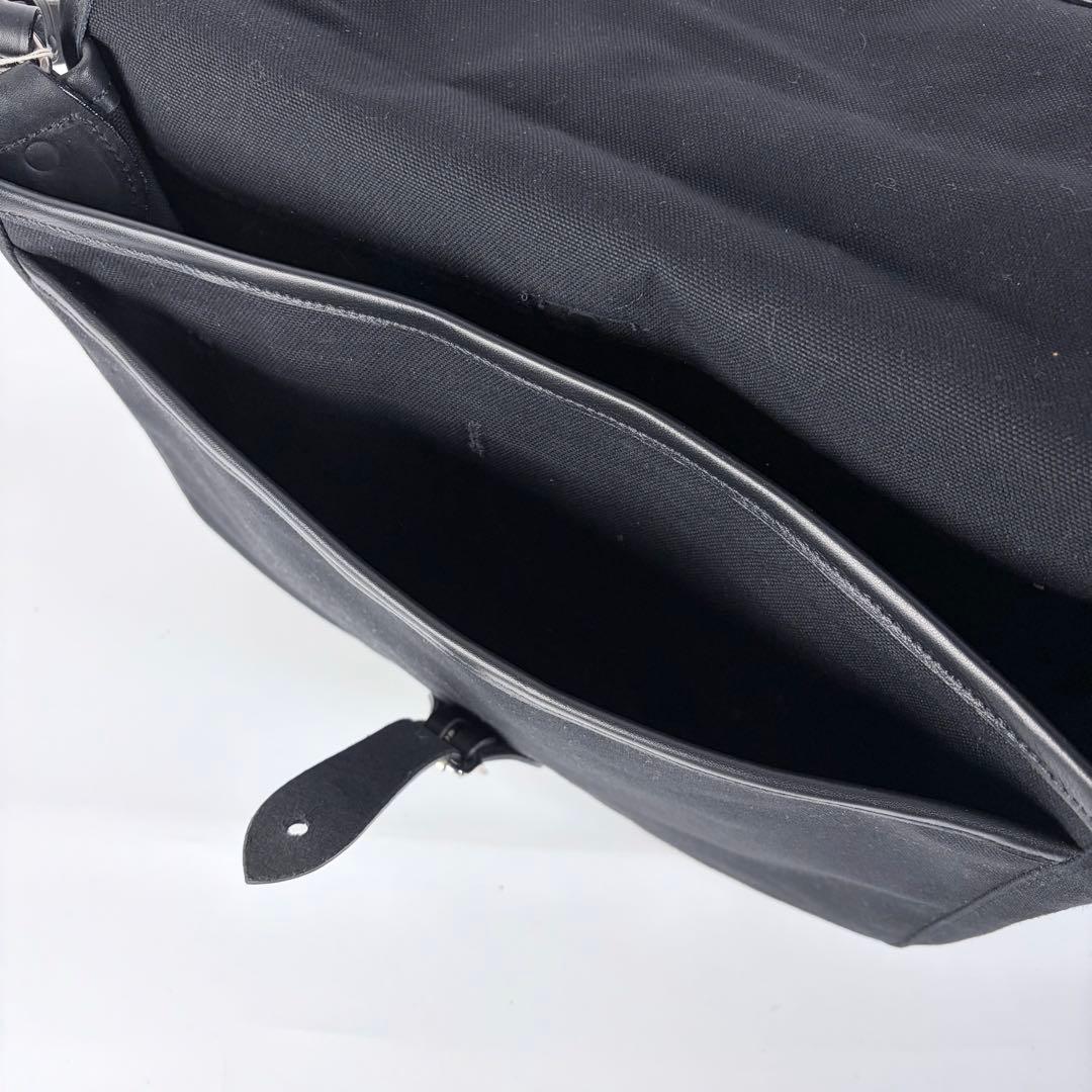 jeteePLAIN　キャンバスバッグ フィールドニューショルダー国産　黒