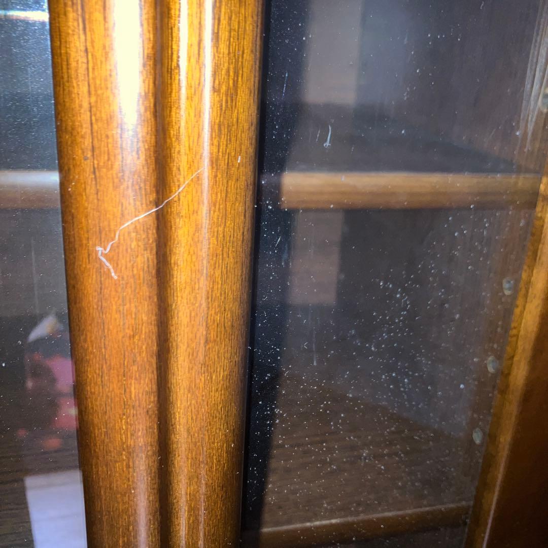 【あらぴー様】キャビネット　飾り棚　扉　レトロ　昭和　たのメル便