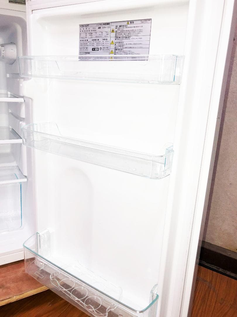 30日迄！送料無料★WINCOD　2ドア冷凍冷蔵庫 118L【WRH-130】