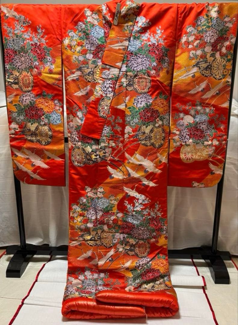 花嫁衣裳 婚礼衣裳 打掛け 赤系