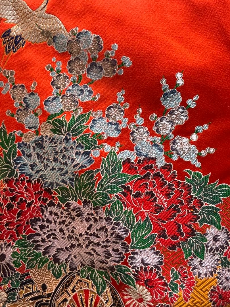 花嫁衣裳 婚礼衣裳 打掛け 赤系