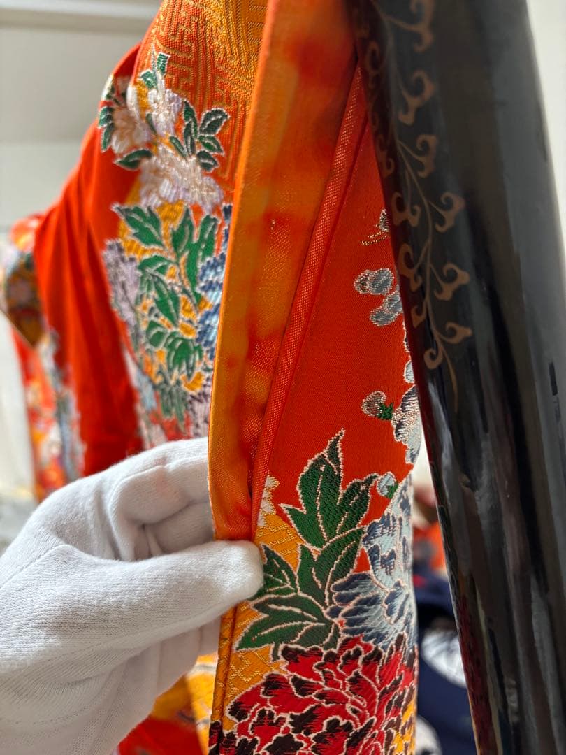 花嫁衣裳 婚礼衣裳 打掛け 赤系