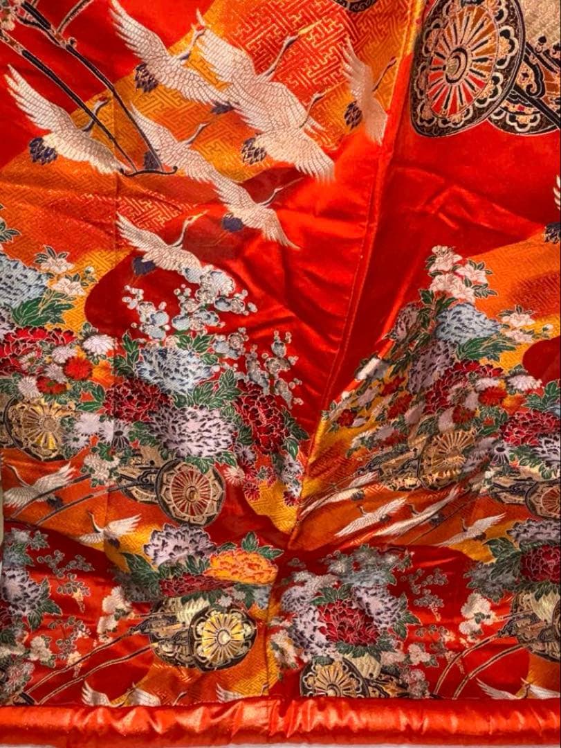 花嫁衣裳 婚礼衣裳 打掛け 赤系