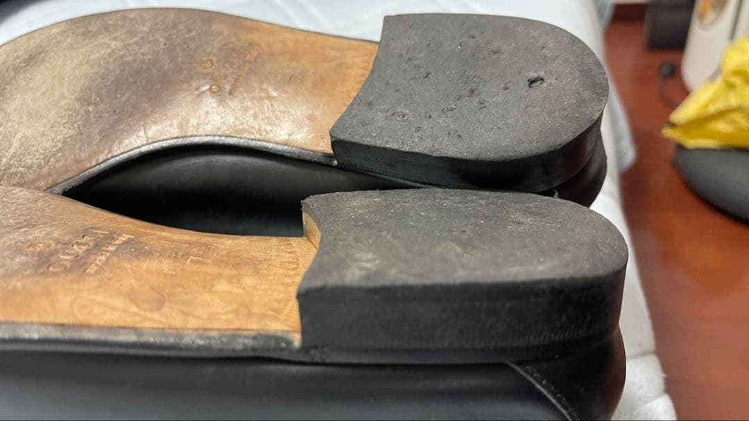 GUCCI グッチ ホースビット ローファー 黒 サイズ7 正規品 メンズ