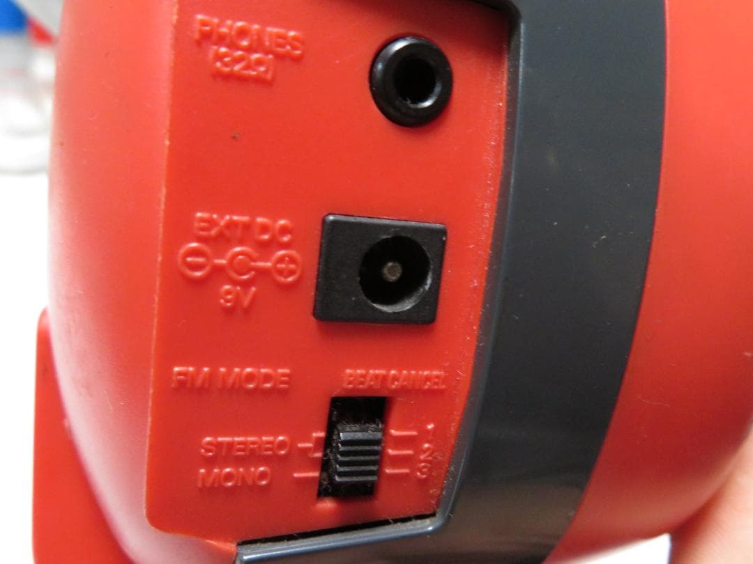 SANYO U4-S12 赤 ラジカセ ジャンク