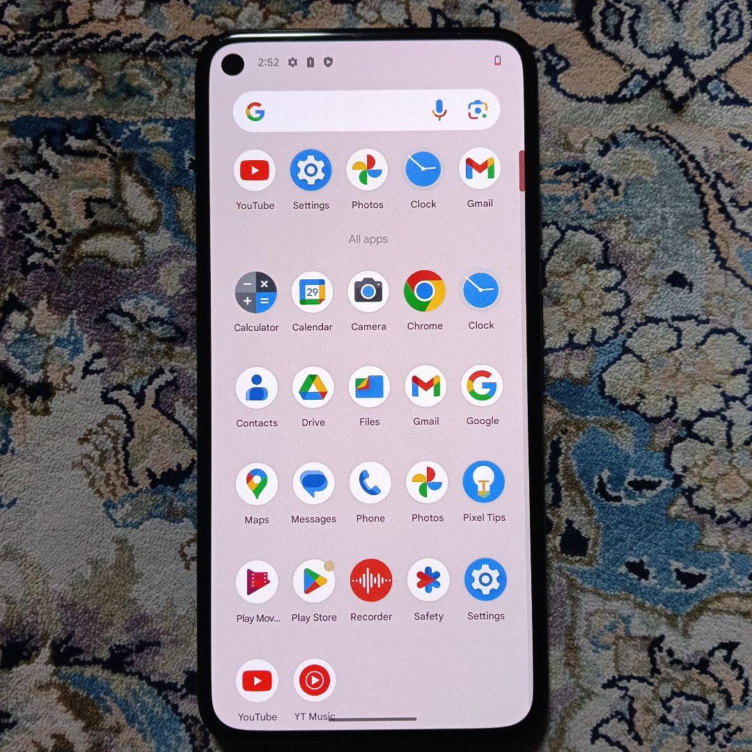 Google Pixel 5 本体