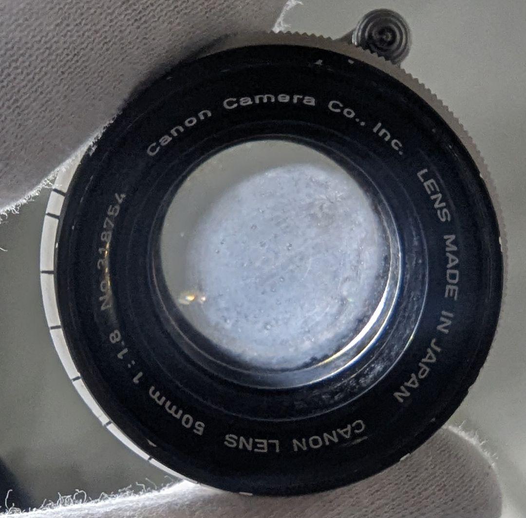 CANON MODEL7 50mm F1.8　L39レンズ