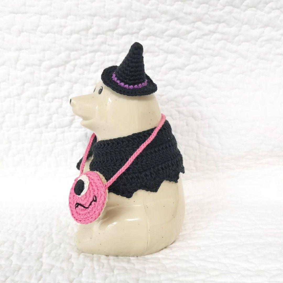 しろくま貯金箱＊ハロウィンコーデ