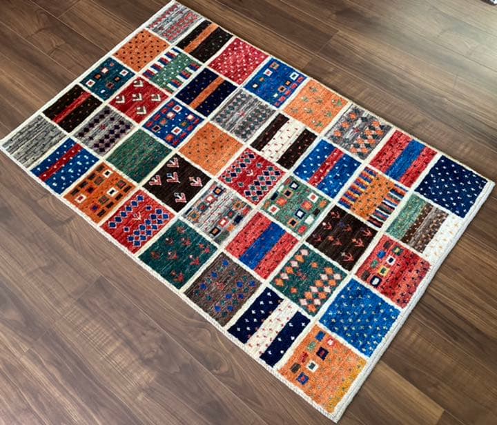 ゾランヴァリ ギャッベ 134×87cm ZOLLANVARI