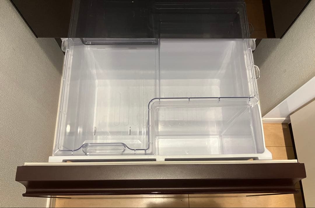 【SHARP】冷蔵庫356L グラデーションレッド【両開き】