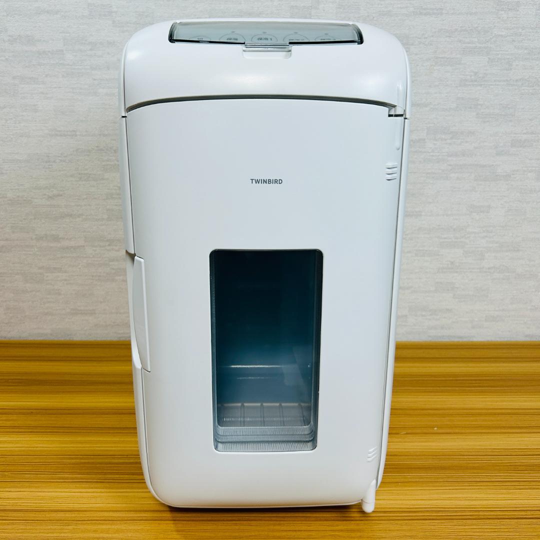 【美品】ツインバード 2電源式ポータブル 保冷保温庫 13L HR-EB07W