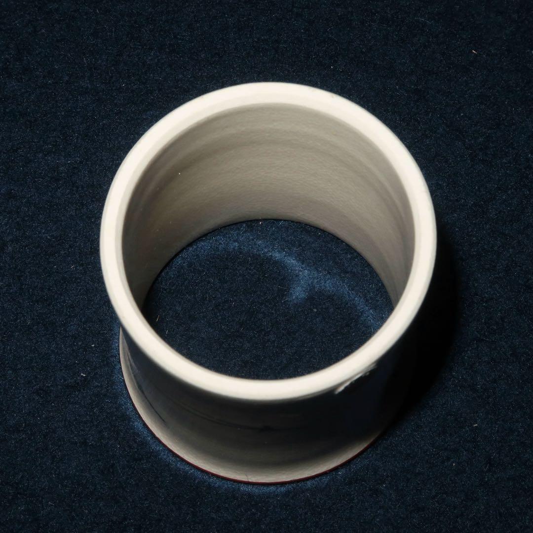 【茶道具】加藤利昇作　仁清写松葉蓋置