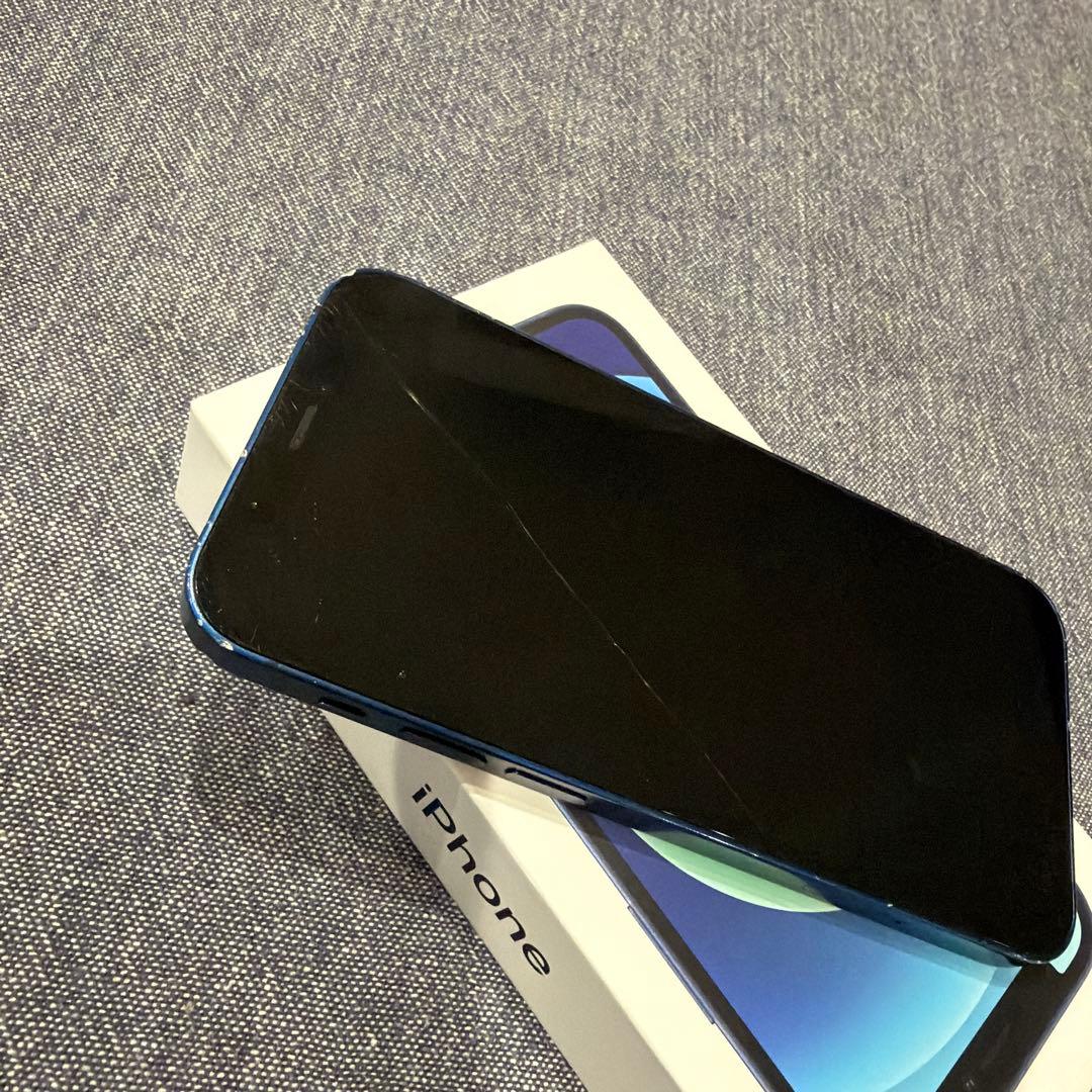 Apple iPhone 12 mini本体 ブルー 箱付き