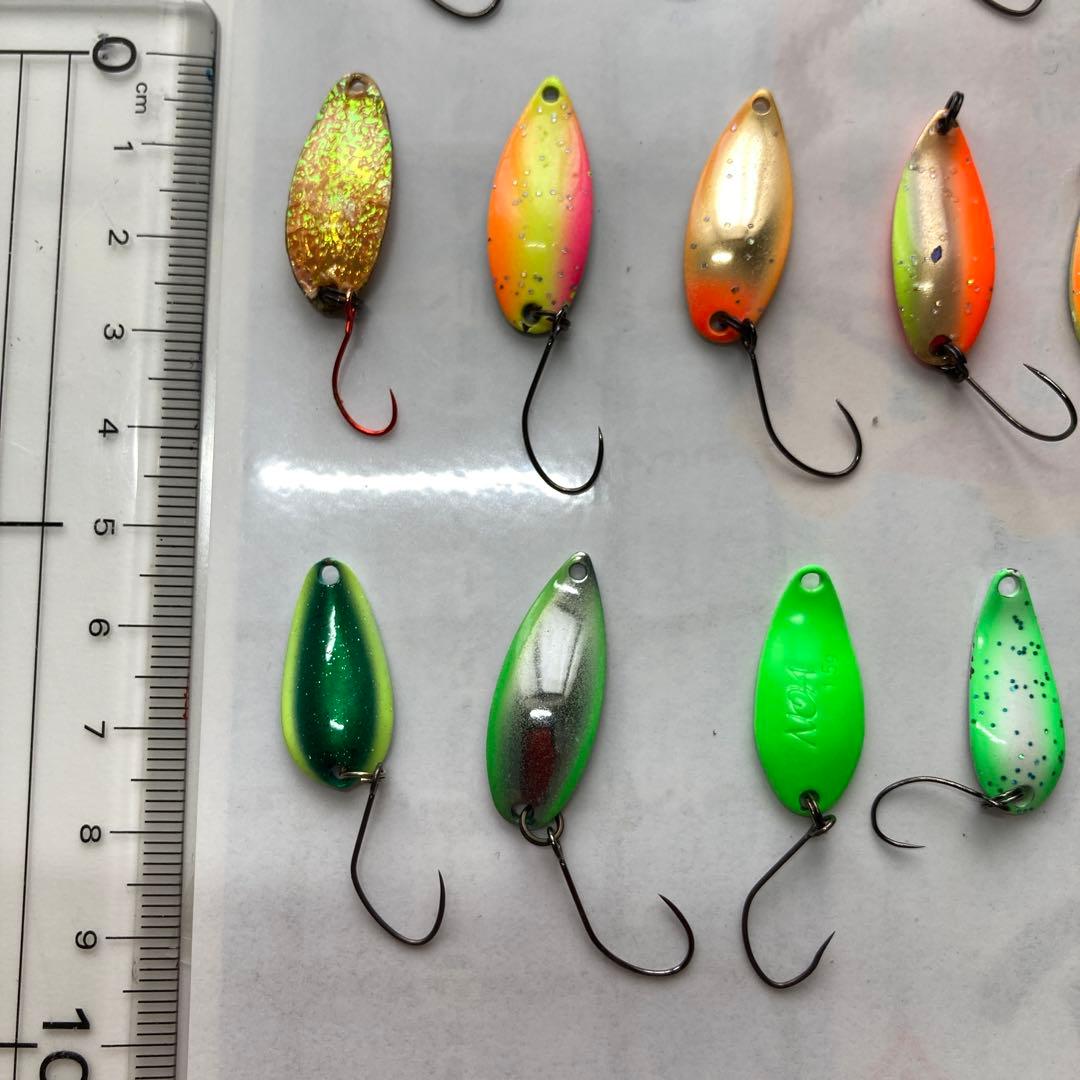 管釣りスプーン90個詰め合わせ　ブランド各種