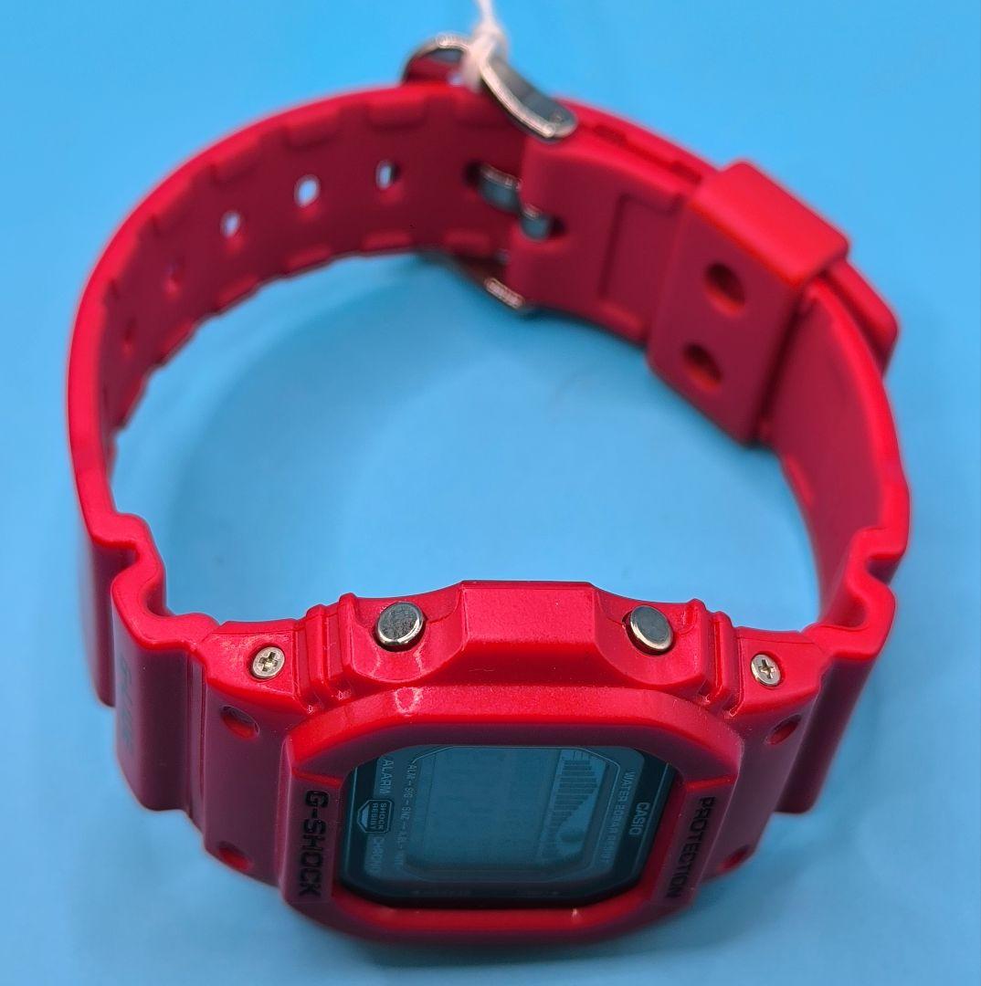 未使用に近いG-SHOCK GLX-5600 G-LIDE レッド