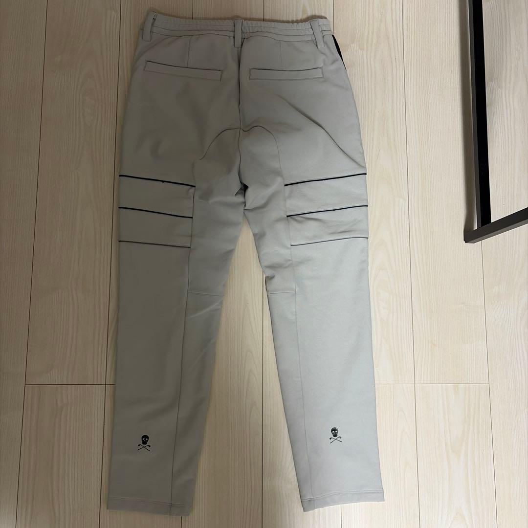 MARK & LONA スカルロゴ ストレートパンツ 48