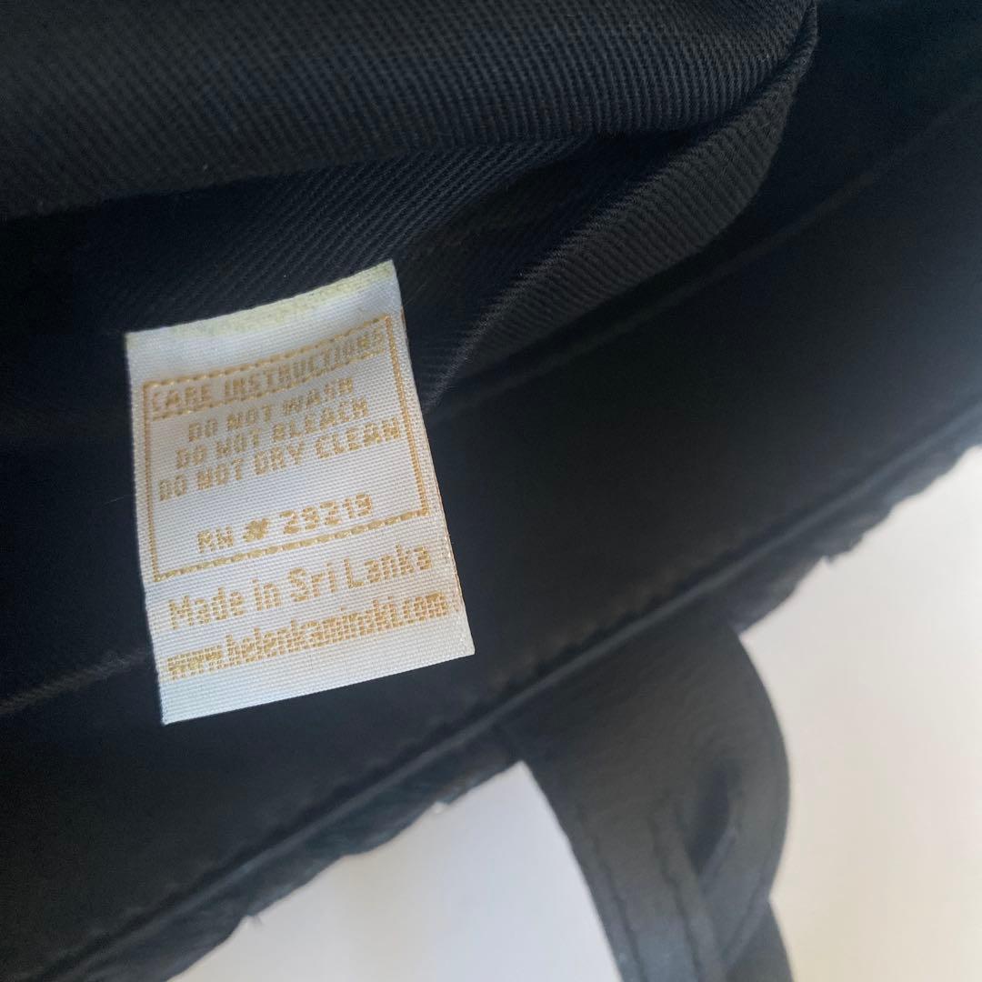 美品 HELEN KAMINSKI Marhianna カゴバッグ トート 黒