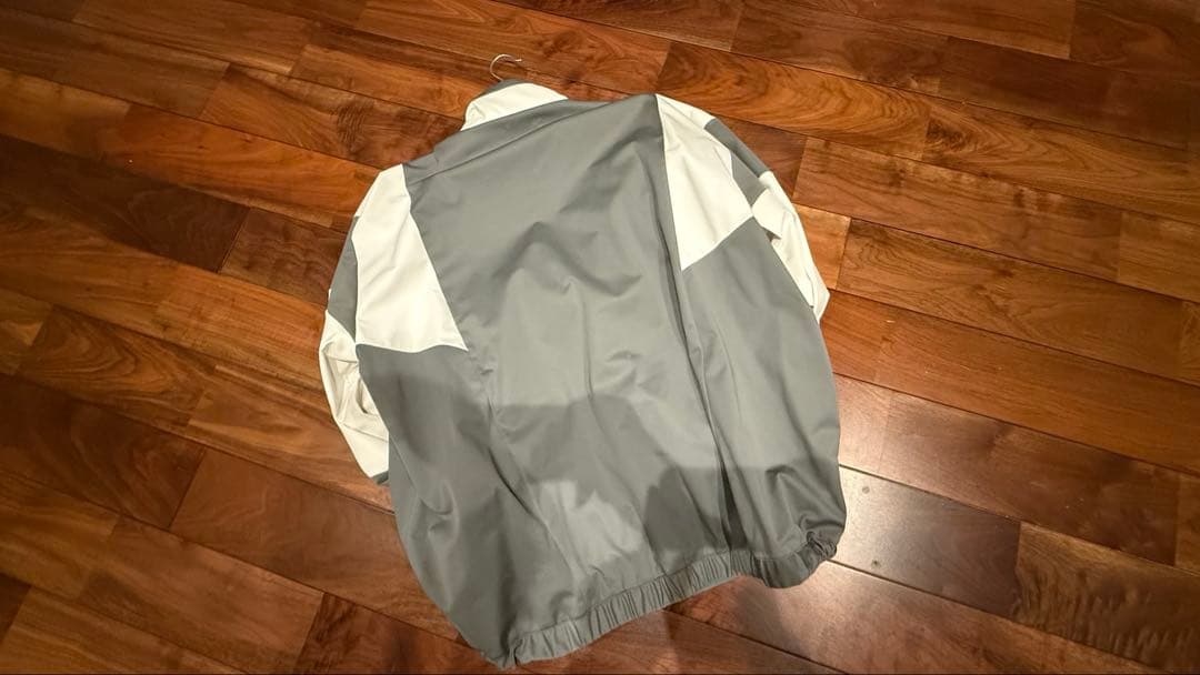 CRONOS ナイロンジャケット グレー/ホワイト