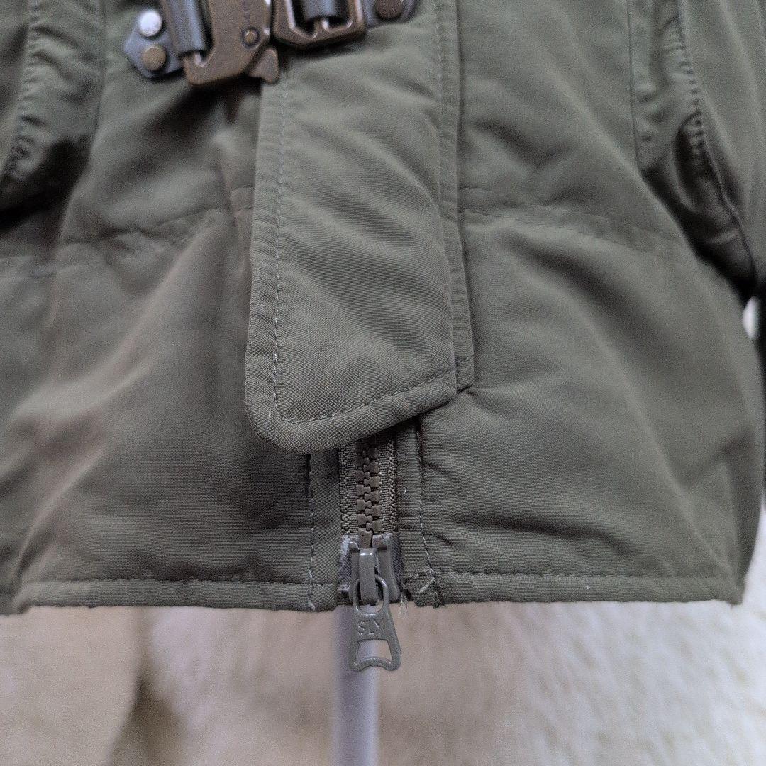 SLY ミリタリーモッズコート ボアライナーフード カーキ 鬼ファー 平成ギャル