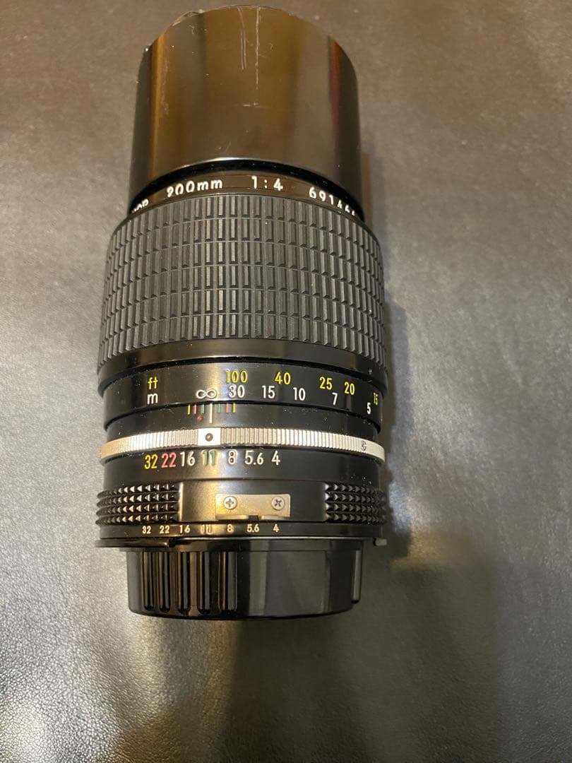 NIKON 200mm f/4 レンズ 6914
