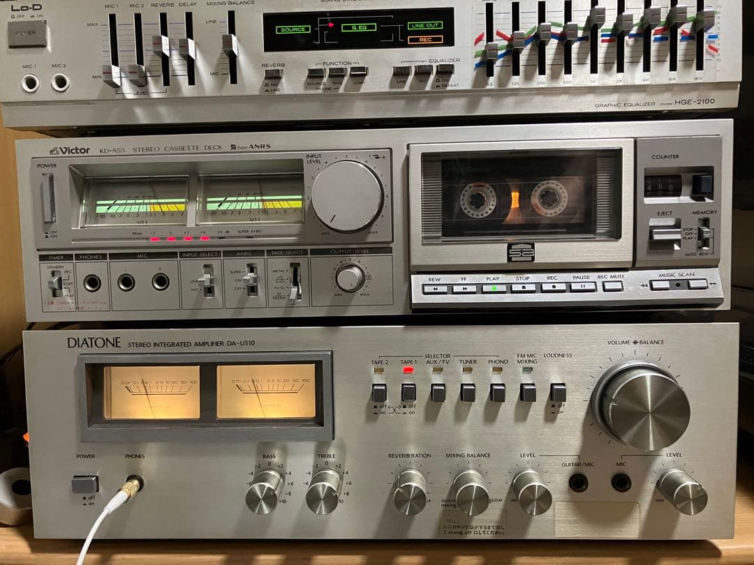 【美品・動作品】DIATONE DA-U510 プリメインアンプ／メンテナンス済