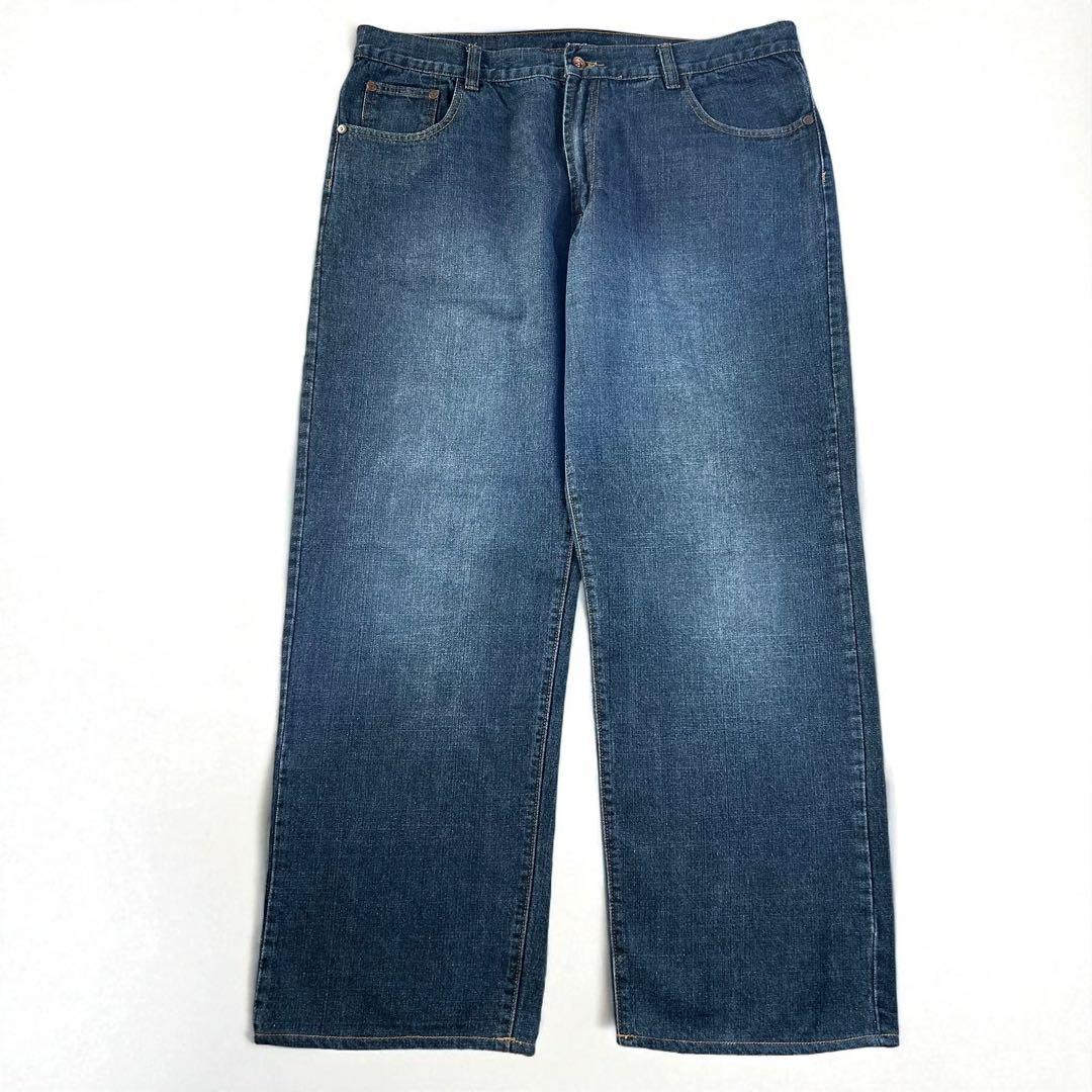 SEANJOHN ショーンジョン ゴールド刺繍 バギーデニム 極太 B系 W40