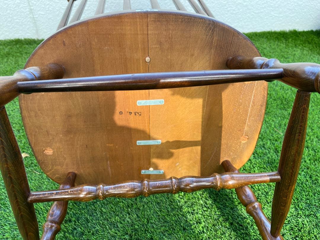 柏木工 （カシワ）ロッキングチェア キズ スレありますが艶と味あります