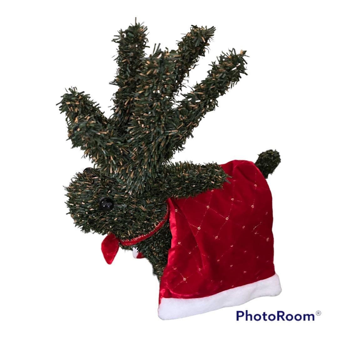 ＜MAJOTREE＞トナカイの置物（ハンドメイド品）