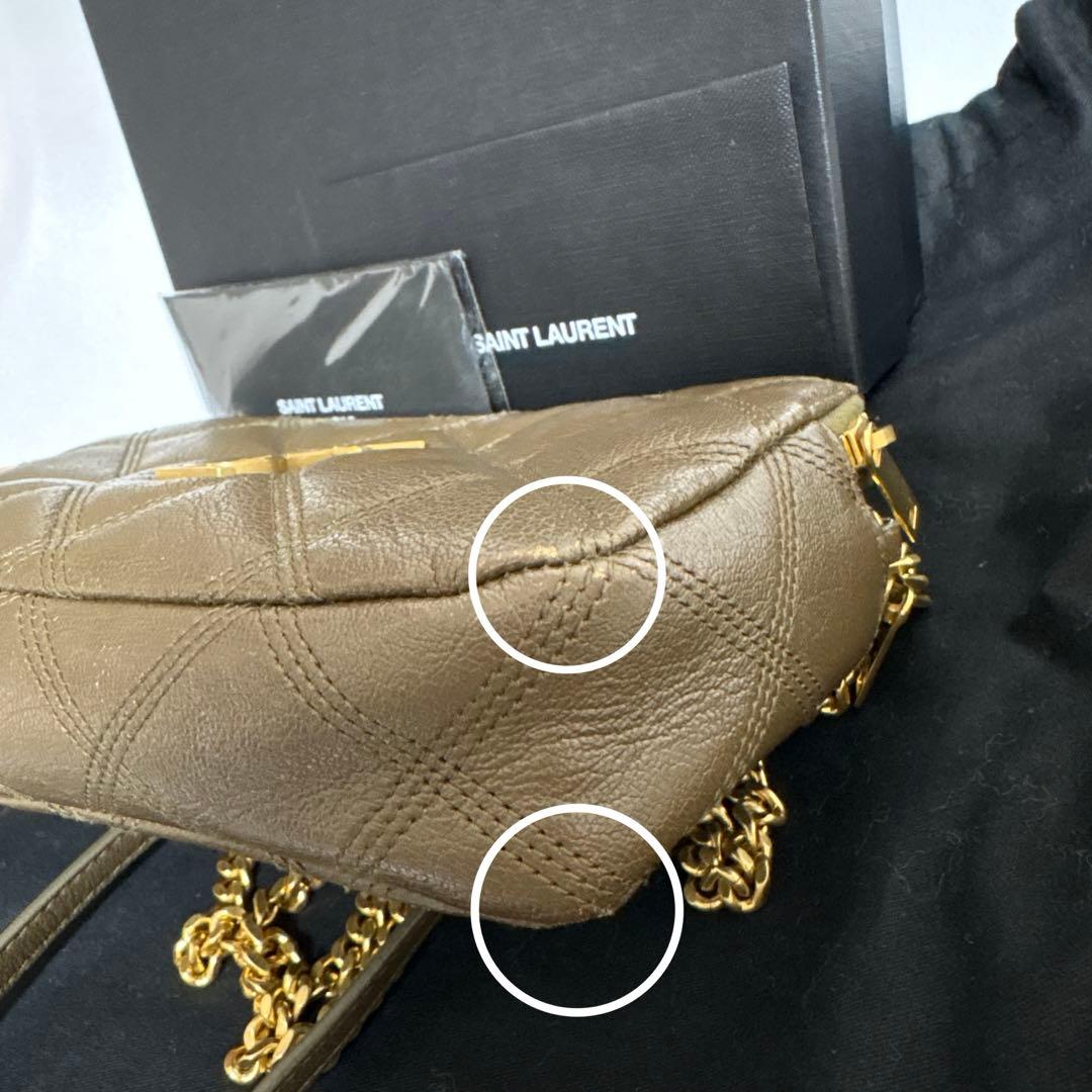 SAINT LAURENT サンローラン ダブルジップポーチ