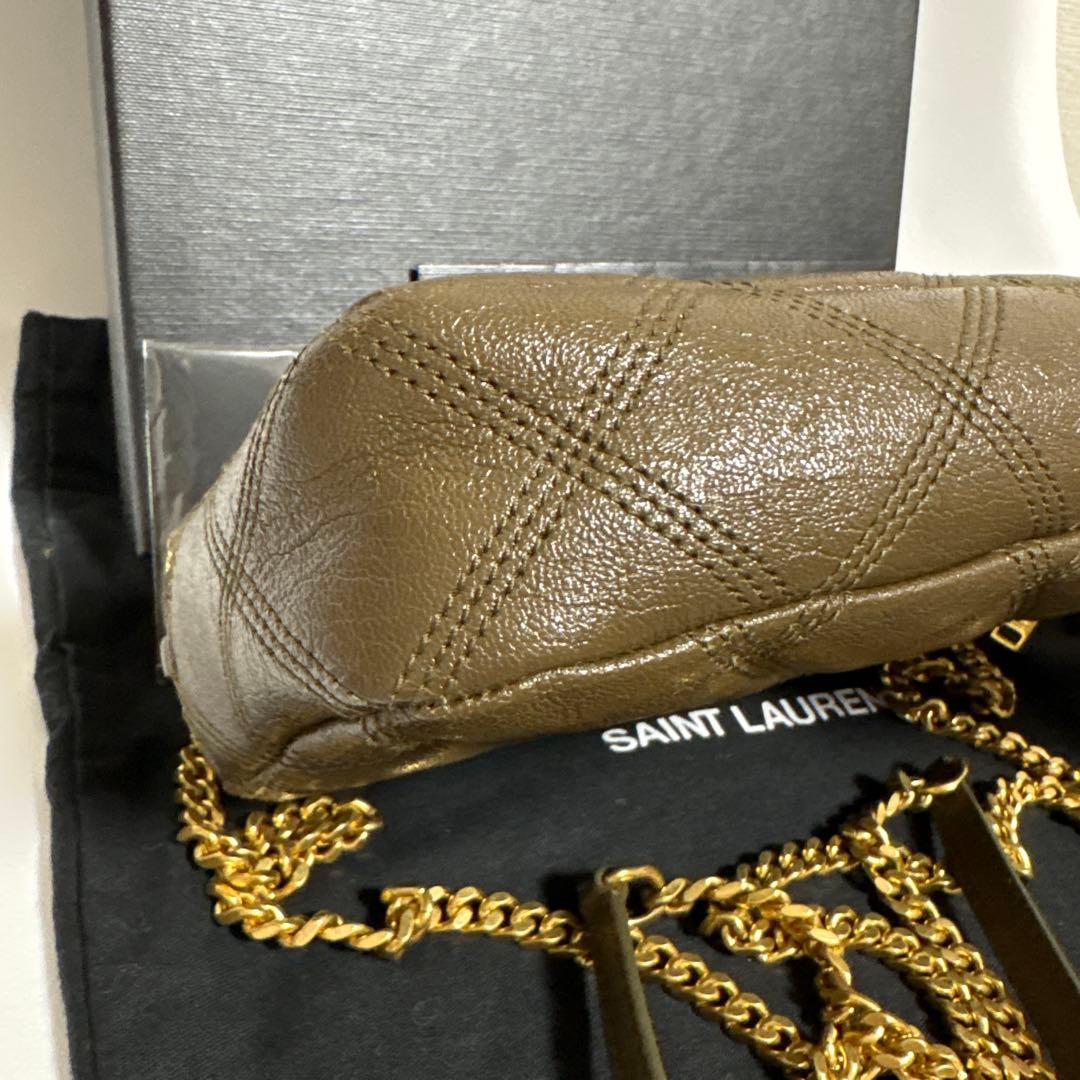 SAINT LAURENT サンローラン ダブルジップポーチ