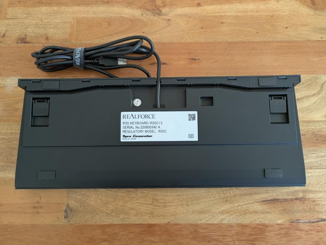 REALFORCE R3SC13 APC 日本語キーボード 本体 説明書 箱付