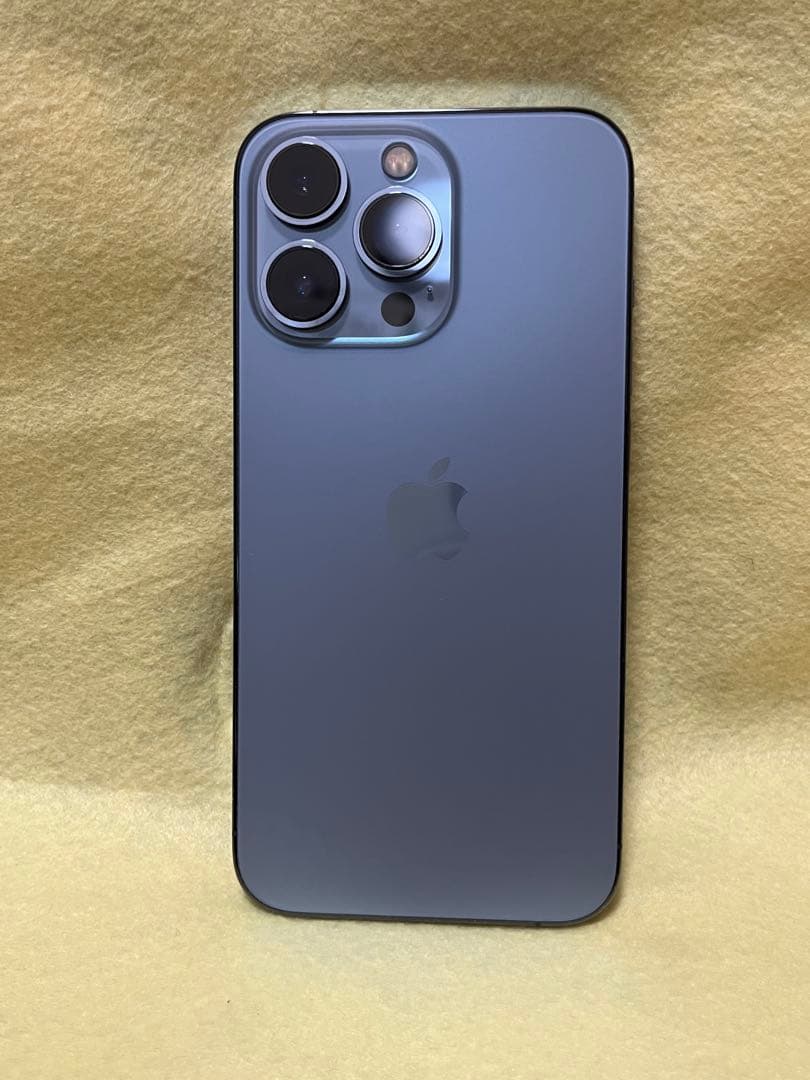 美品 Apple iPhone 13 Pro シエラブルー 本体 中古