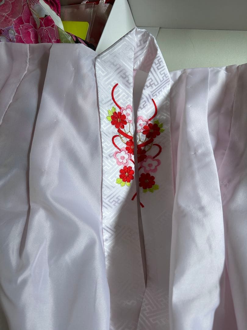 美品！マユミブランド　定価19800円　七五三　女の子着物　3歳用 7点セット