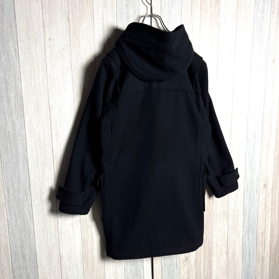 3571【人気・美品】マーガレットハウエル 肉厚 ウール ロング ダッフルコート