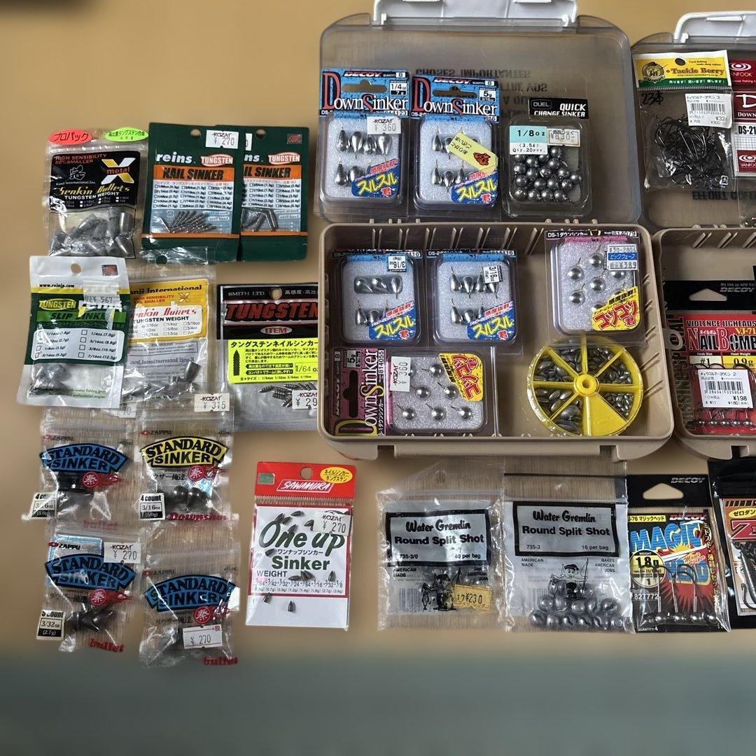 値下げ不可　大量　ワーム、ルアー、仕掛けセット