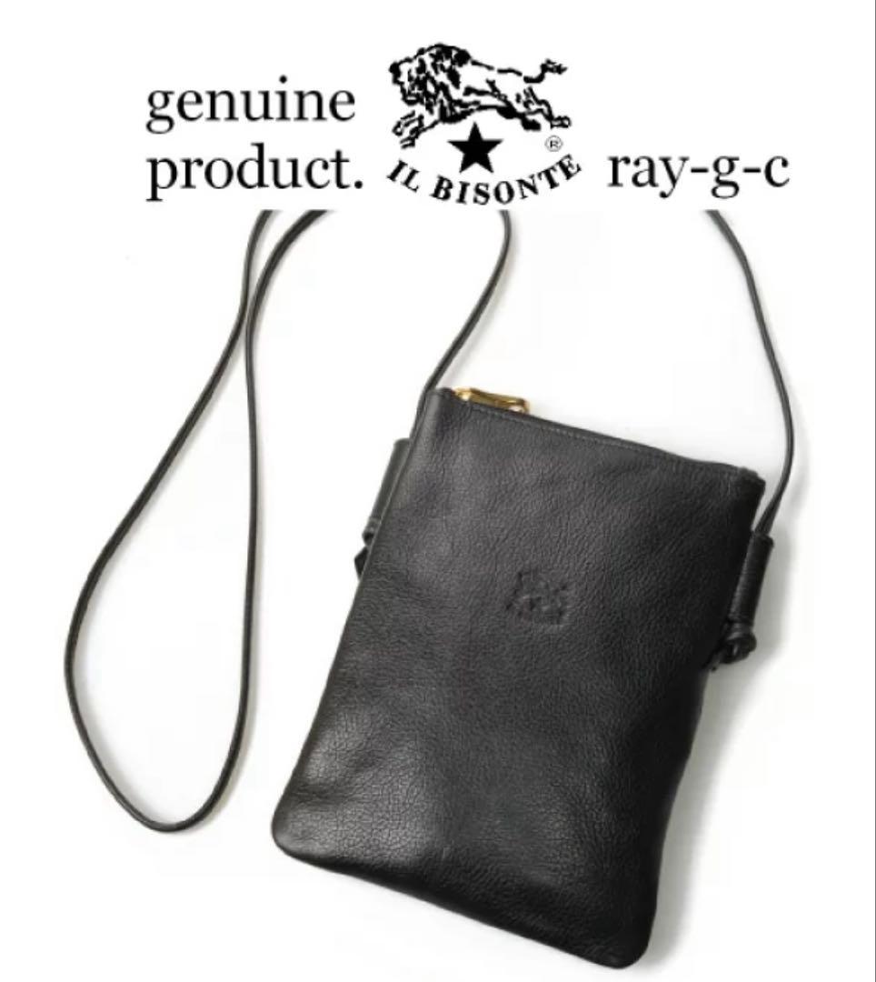 IL BISONTE イルビゾンテ スマホショルダー　ミニ　ポーチ　バッグ