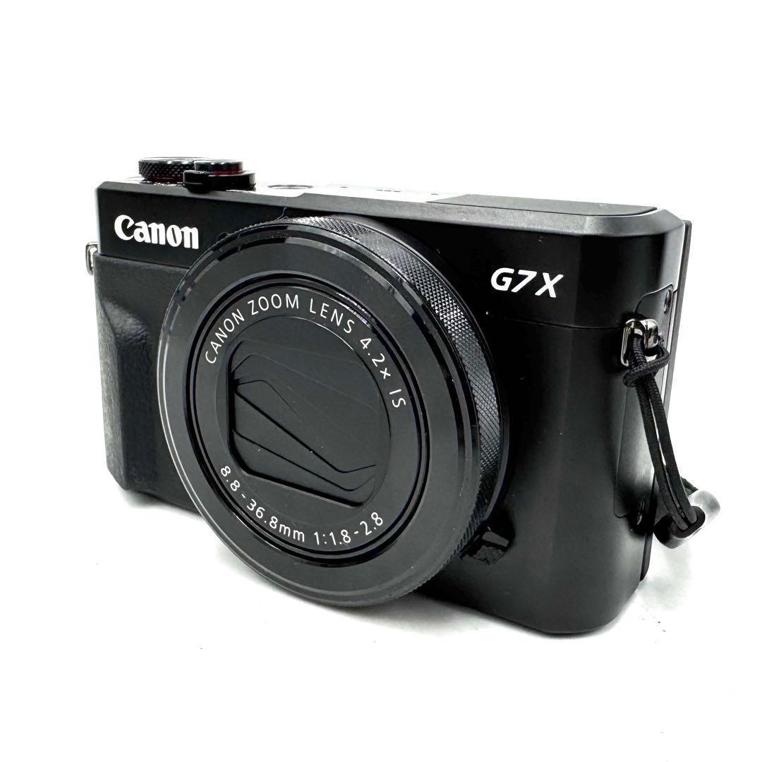 美品 Canon キャノン PowerShot G7X Mark II ブラック