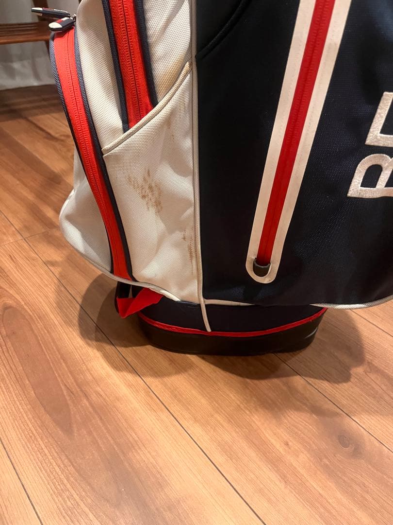BEAMS GOLF スタンド キャディバッグ トリコロールカラー 生産終了
