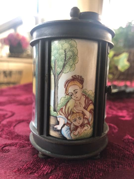 アンティーク　フランス製　置き時計　　　v