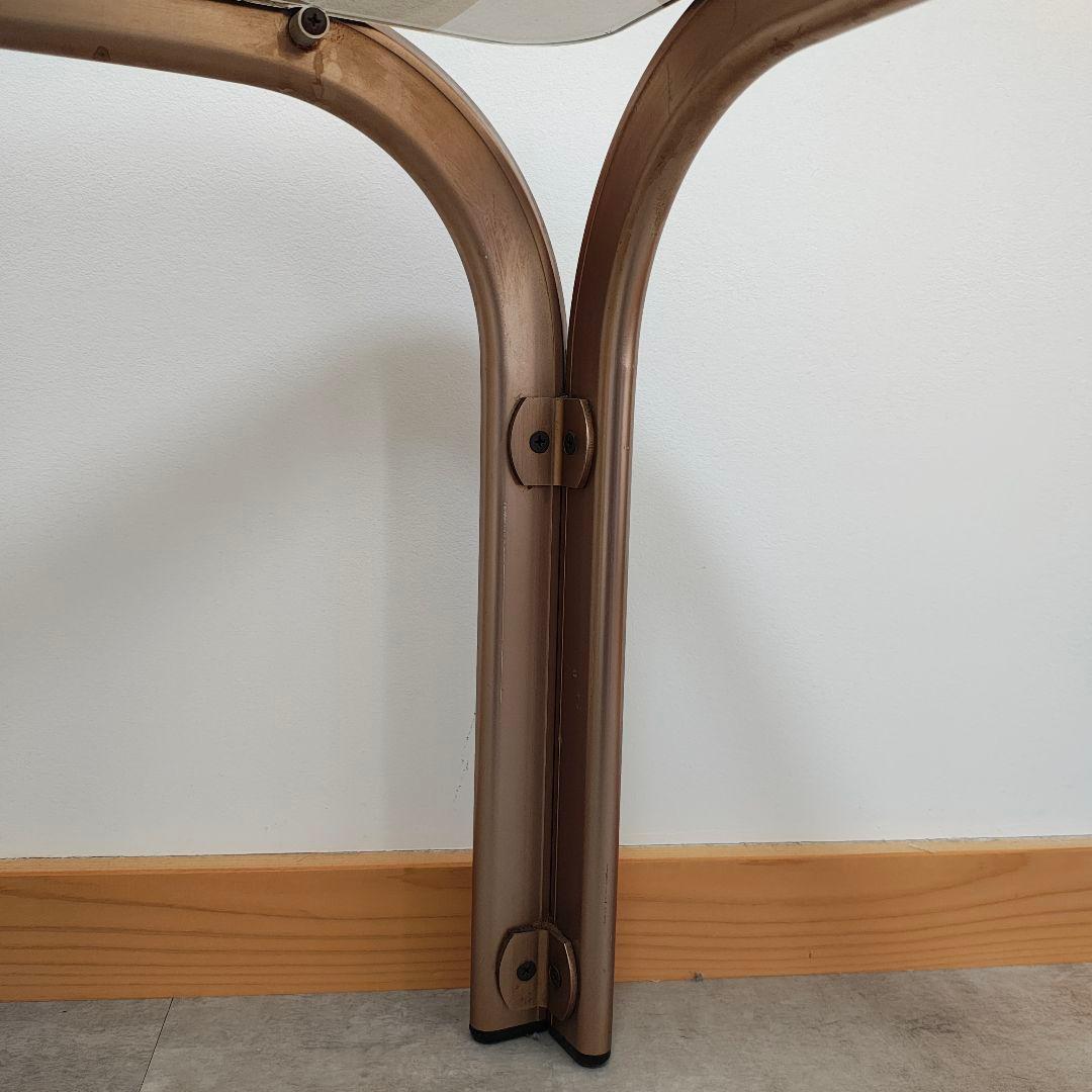 スペースエイジ ミッドセンチュリー レトロ ガラス センター ロー テーブル