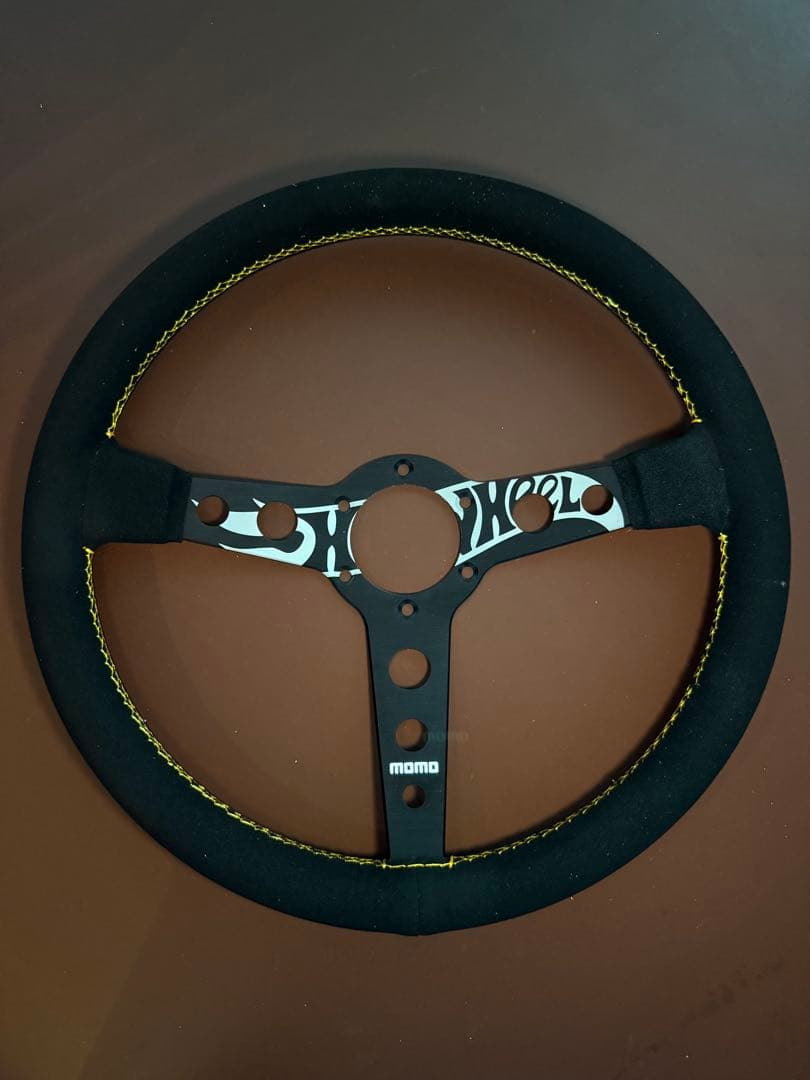 MOMO ステアリング ホットウィール50周年 記念モデル 14インチ スエード