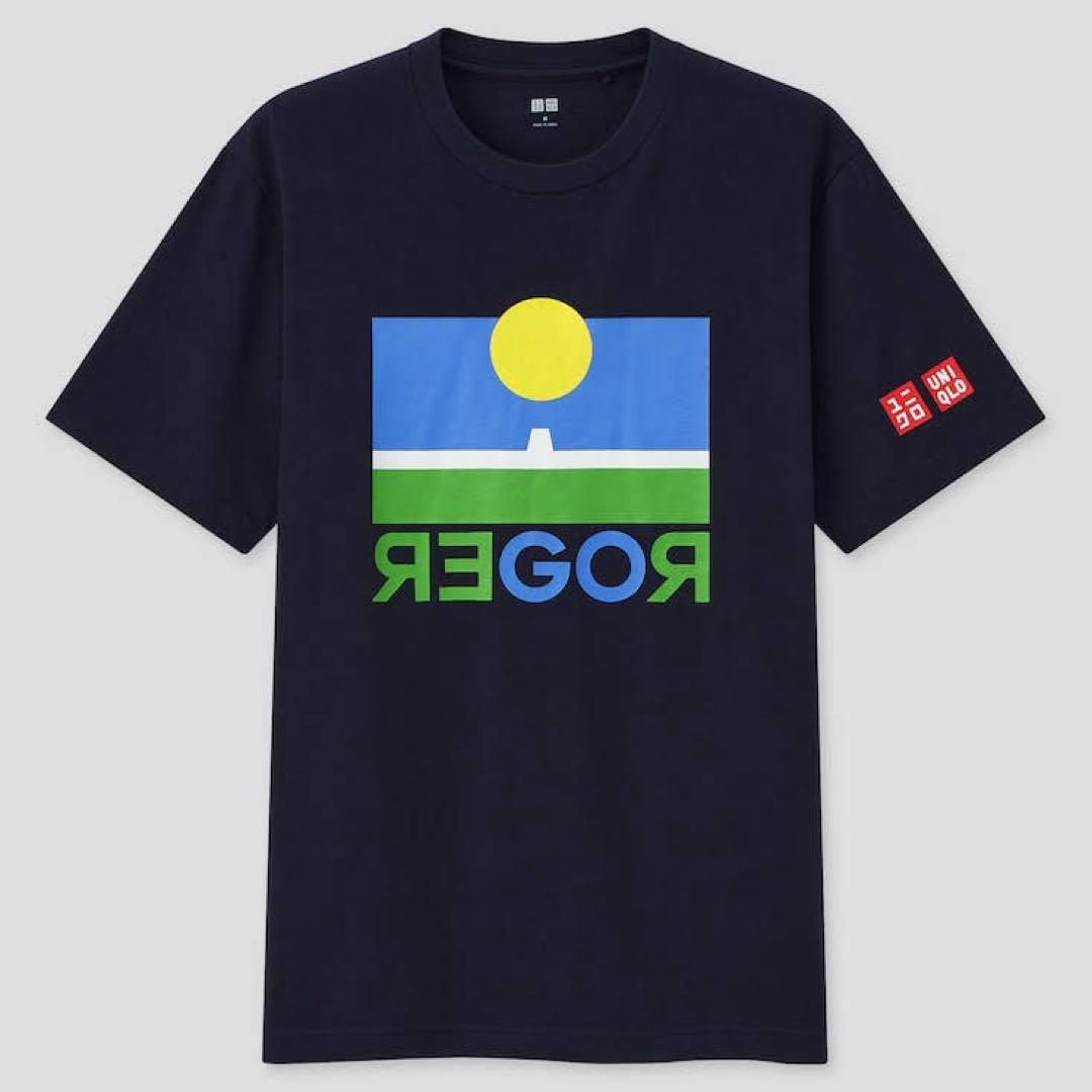 UNIQLO RF '21 フェデラー T-Shirt 米国限定 2色セット M