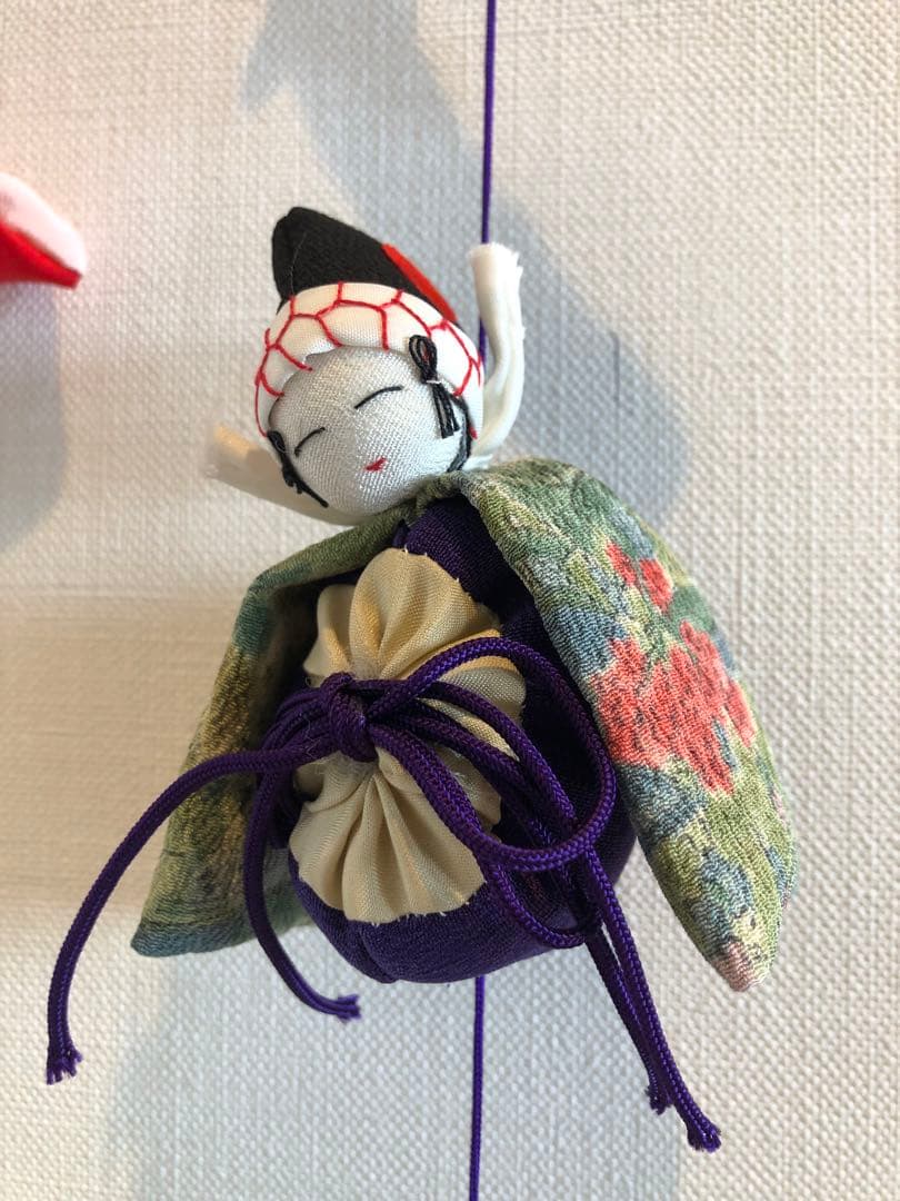 端午の節句の壁掛け①　吊るし飾り　吊るし雛