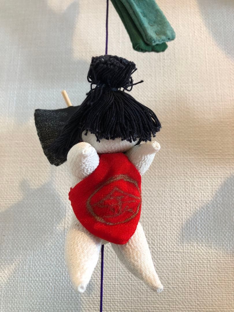 端午の節句の壁掛け①　吊るし飾り　吊るし雛