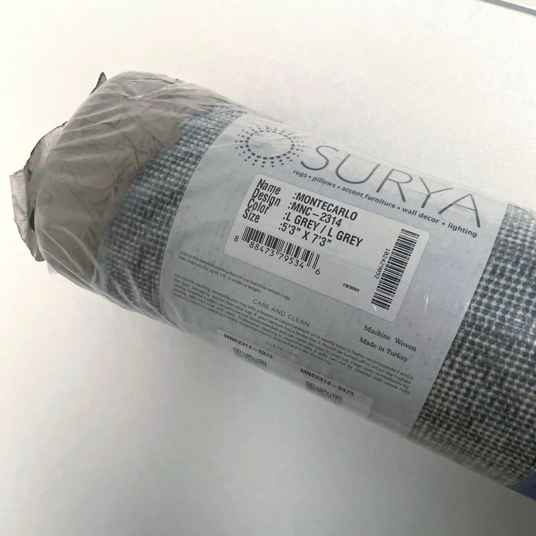 【新品/未開封】SURYA Monte Carlo MNC-2314 ラグ