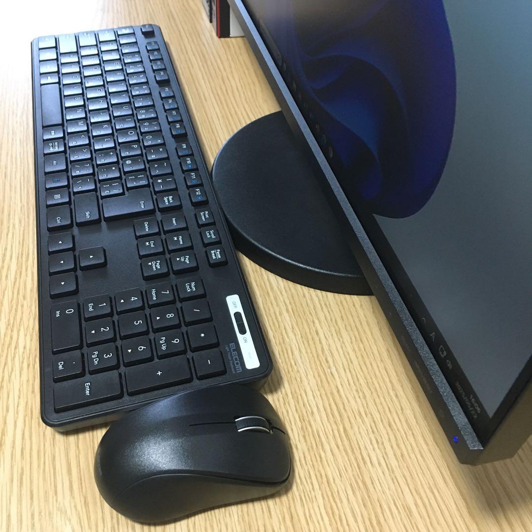 富士通 ESPRIMO 23.8'モニター Win11 デスクトップセット 取説