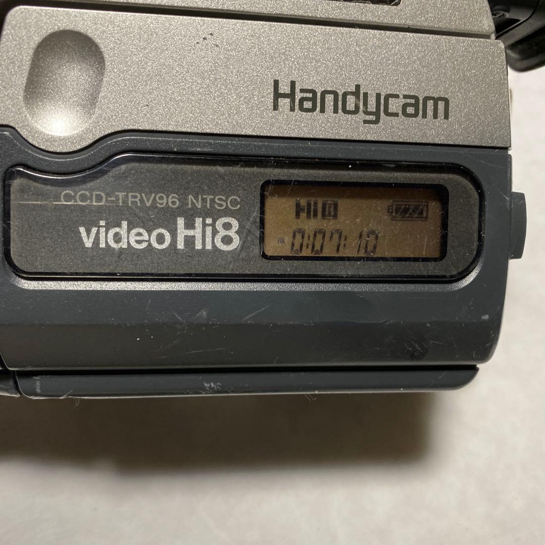訳あり品SONY VideoHi8Handycam CCD-TRV96 ③