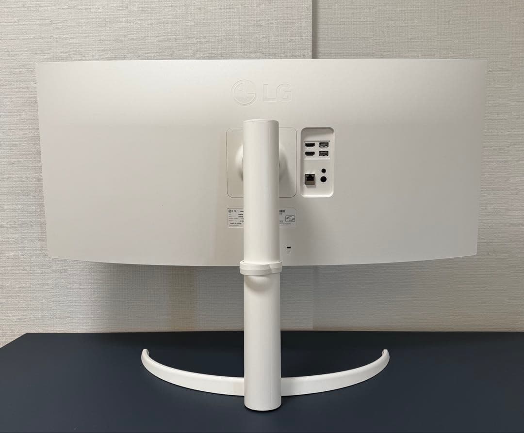 LG ウルトラワイドモニター　34SR65QC-W