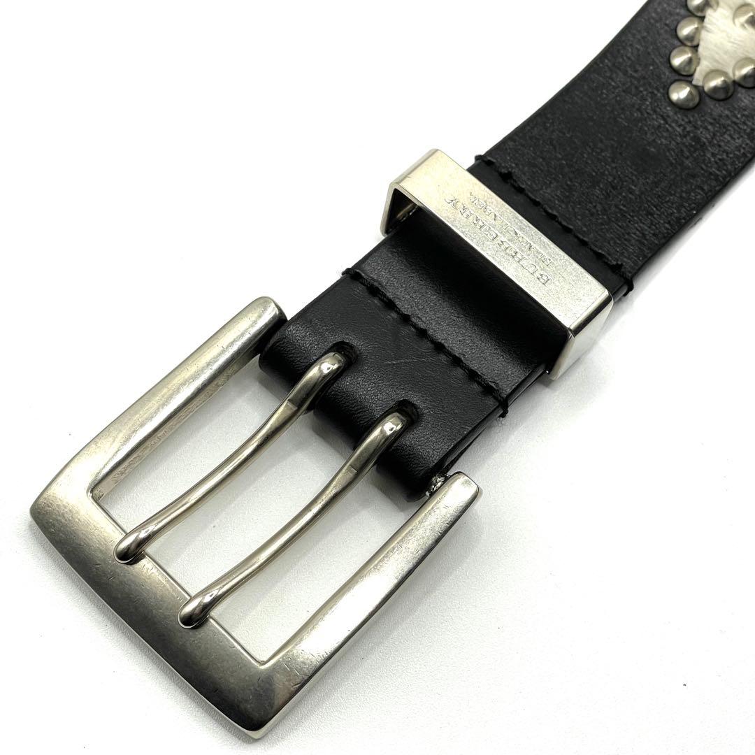 ✨希少 美品✨BURBERRY ベルト スタッズ×ハラコ y2k archive